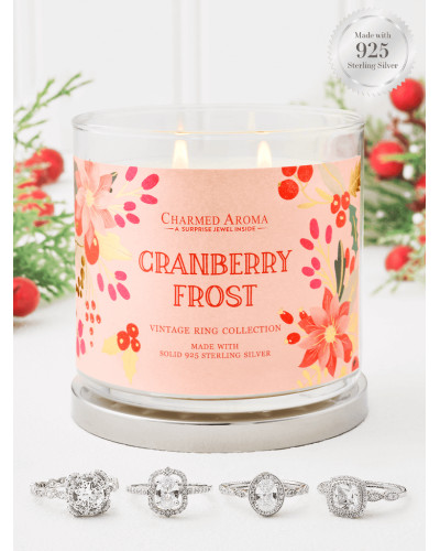 Bougie parfumée CRANBERRY FROST-Charmed Aroma