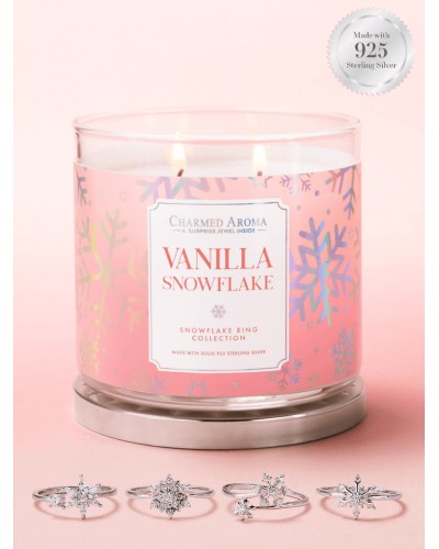 Bougie parfumée VANILLA SNOWFLAKE-Charmed Aroma
