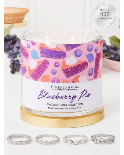 Bougie parfumée BLUEBERRY PIE-Charmed Aroma