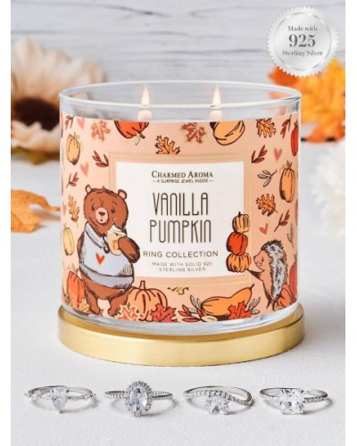 Bougie parfumée VANILLA PUMPKIN-Charmed Aroma