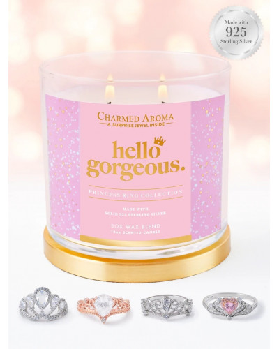 Bougie parfumée HELLO GEORGEOUS-Charmed Aroma