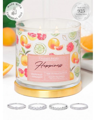 Bougie parfumée HAPPINESS-Charmed Aroma