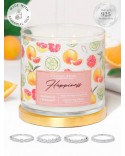 Bougie parfumée HAPPINESS-Charmed Aroma