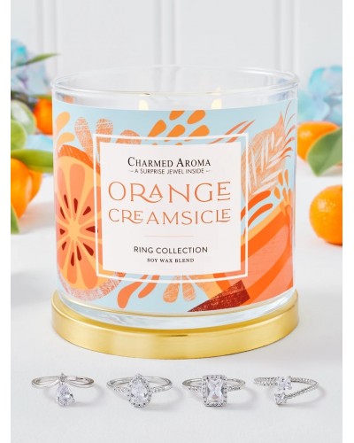 Bougie parfumée ORANGE CREAMSICLE-Charmed Aroma
