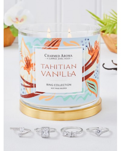 Bougie parfumée TAHITIAN VANILLA-Charmed Aroma