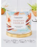 Bougie parfumée TAHITIAN VANILLA-Charmed Aroma