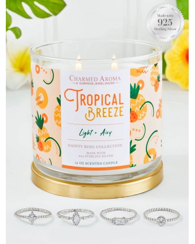 Bougie parfumée TROPICAL BREEZE-Charmed Aroma