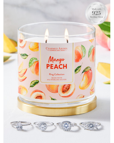 Bougie parfumée MANGO PEACH-Charmed Aroma