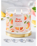 Bougie parfumée MANGO PEACH-Charmed Aroma