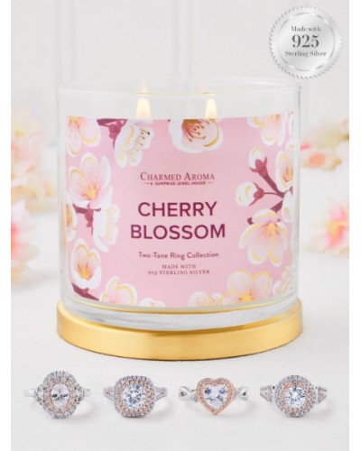 Bougie parfumée CHERRY BLOSSOM-Charmed Aroma