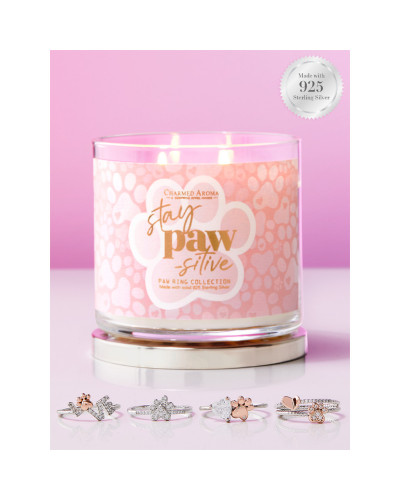 Bougie parfumée STAY PAW SITIVE-Charmed Aroma