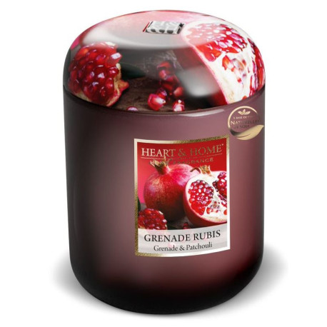 Bougie parfumée GRENADE RUBIS Heart and Home