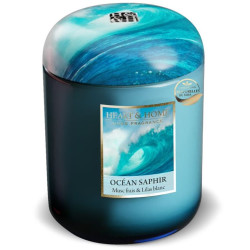 Bougie parfumée OCEAN SAPHIR Heart and Home
