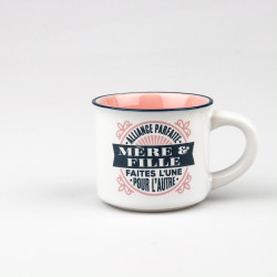 TASSE EXPRESSO personnalisée MERE/FILLE