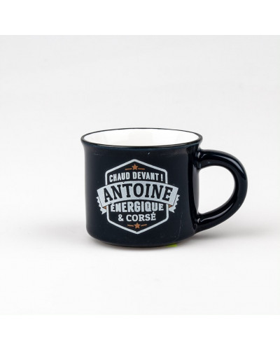 TASSE EXPRESSO personnalisée prénom ANTOINE