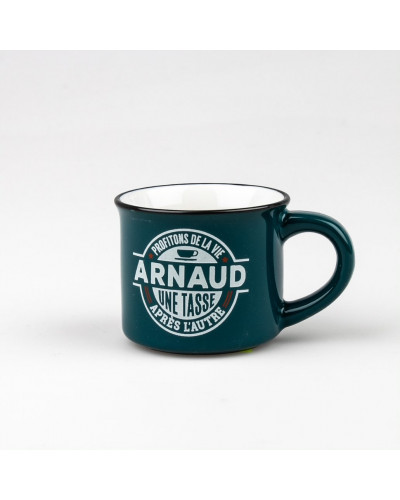 TASSE EXPRESSO personnalisée prénom ARNAUD