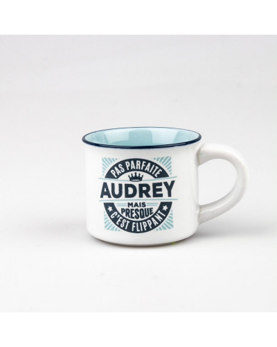 TASSE EXPRESSO personnalisée prénom AUDREY