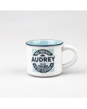 TASSE EXPRESSO personnalisée prénom AUDREY