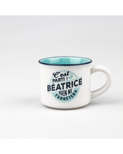 TASSE EXPRESSO personnalisée prénom BEATRICE