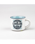 TASSE EXPRESSO personnalisée prénom CAROLINE
