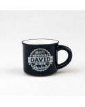 TASSE EXPRESSO personnalisée prénom DAVID