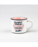 TASSE EXPRESSO personnalisée prénom CHRISTINE