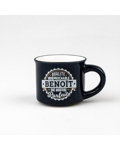 TASSE EXPRESSO personnalisée prénom BENOIT