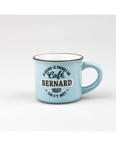 TASSE EXPRESSO personnalisée prénom BERNARD