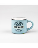 TASSE EXPRESSO personnalisée prénom BERNARD