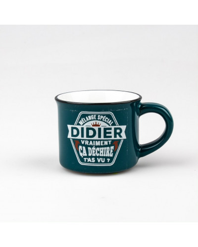 TASSE EXPRESSO personnalisée prénom DIDIER