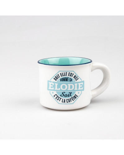 TASSE EXPRESSO personnalisée prénom ELODIE