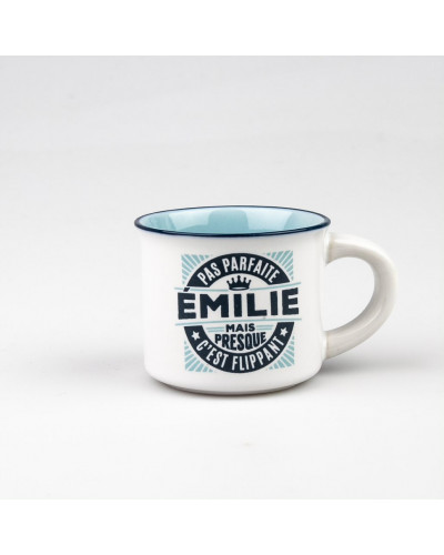 TASSE EXPRESSO personnalisée prénom EMILIE