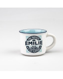 TASSE EXPRESSO personnalisée prénom EMILIE