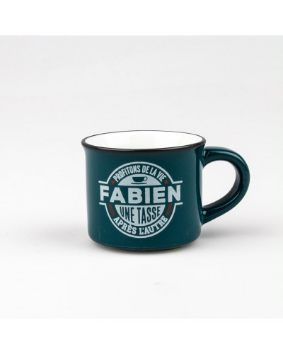 TASSE EXPRESSO personnalisée prénom FABIEN
