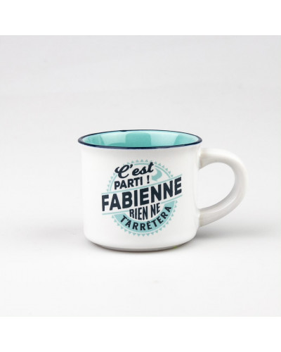 TASSE EXPRESSO personnalisée prénom FABIENNE