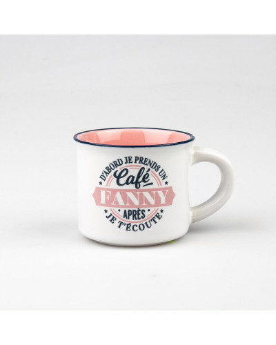 TASSE EXPRESSO personnalisée prénom FANNY