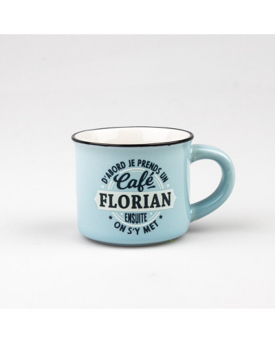 TASSE EXPRESSO personnalisée prénom FLORIAN
