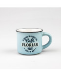 TASSE EXPRESSO personnalisée prénom FLORIAN