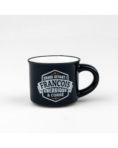 TASSE EXPRESSO personnalisée prénom FRANCOIS