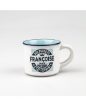 TASSE EXPRESSO personnalisée prénom FRANCOISE