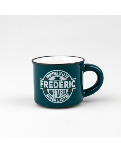 TASSE EXPRESSO personnalisée prénom FREDERIC