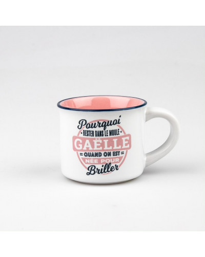 TASSE EXPRESSO personnalisée prénom GAELLE