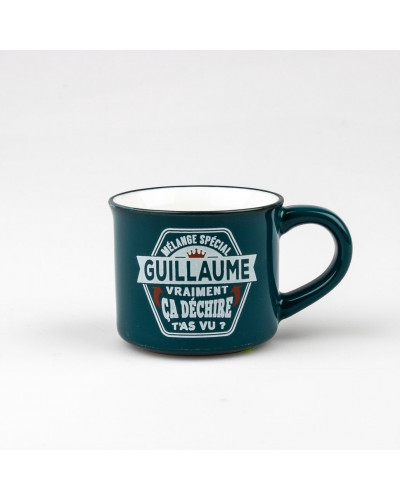 TASSE EXPRESSO personnalisée prénom GUILLAUME