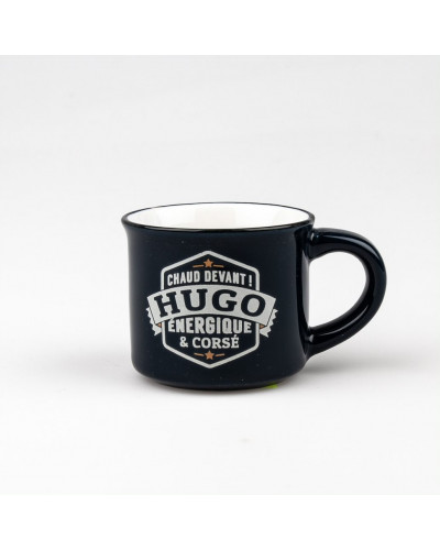 TASSE EXPRESSO personnalisée prénom HUGO