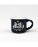 TASSE EXPRESSO personnalisée prénom HUGO