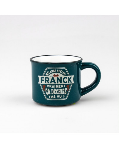 TASSE EXPRESSO personnalisée prénom FRANCK