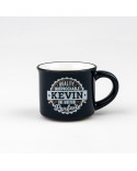 TASSE EXPRESSO personnalisée prénom KEVIN