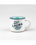 TASSE EXPRESSO personnalisée prénom LAURA