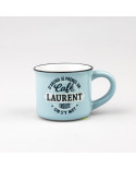 TASSE EXPRESSO personnalisée prénom LAURENT