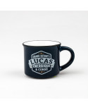 TASSE EXPRESSO personnalisée prénom LUCAS